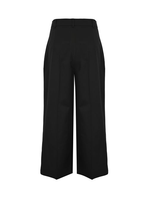 Pantalone MSTTEQUILA in cotone stretch con pinces MAX MARA STUDIO | 2616131112600006